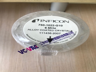 INFICON 晶控片，英?？凳⒕д衿?，6MHZ單面銀鋁合金 晶振片